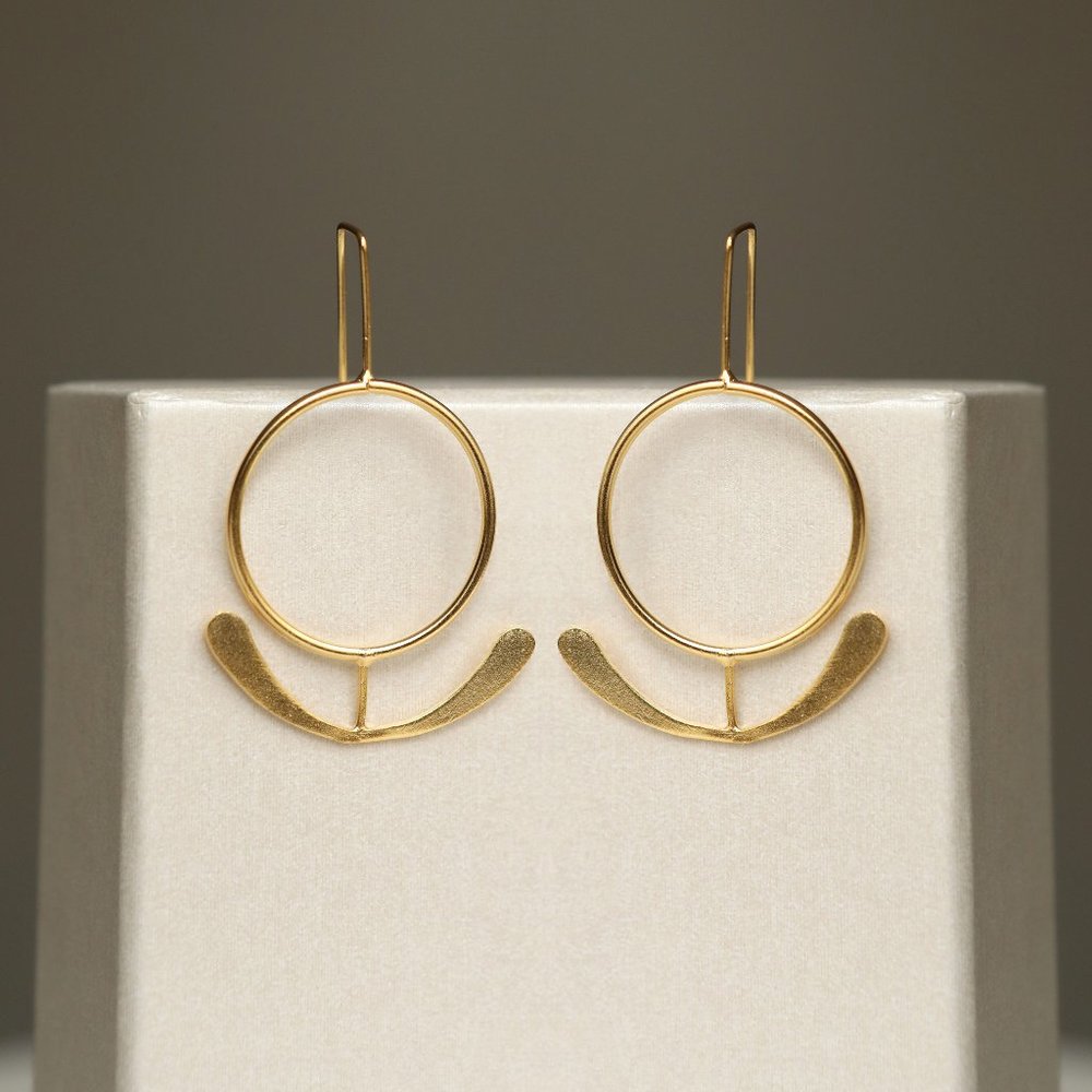 ntique silver plated Turkish earings